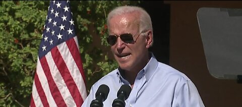 Joe Biden campaigns in Las Vegas