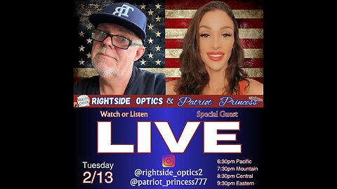 Live with Rightside and Patriot Princess