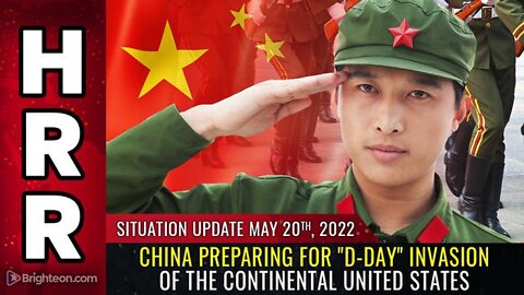 HEALTH RANGER REPORT SHOKING NEWS: CHINA PREPARING FOR "D-DAY" INVASION