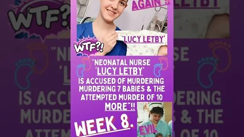 💜 “NEONATAL NURSE ‘LUCY LETBY’ IS ACCUSED OF MURDER & ATTEMPTED MURDER”!! ~ WEEK 8. 💜 #sad #shorts