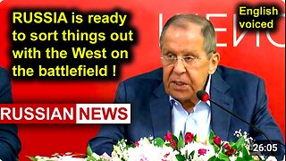 The West has decided to sort things out on the battlefield! Russia is ready! Lavrov. Ukraine