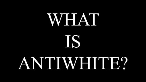 What's Antiwhite? (Kindred Creators competition entry)