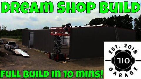 50 car garage build in 10 mins!