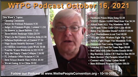 We the People Convention News & Opinion 10-16-21