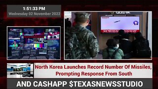 North Korea Launches Record Number Of Missiles, Prompting Response From South