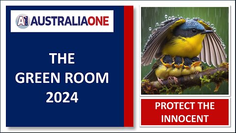 AustraliaOne Party - Green Room (26 March 2024, 8:00AEDT)