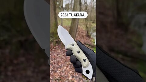 2022 vs. 2023 Shed Knives Tuatara | Shed Knives #shedknives #shorts