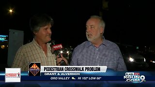 Pedestrian crosswalk problem