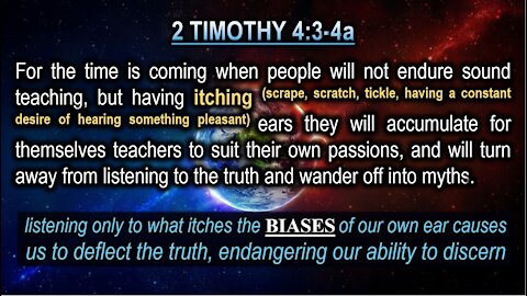 Prophecy Point 2-10-2021 - Itching Ears Biases
