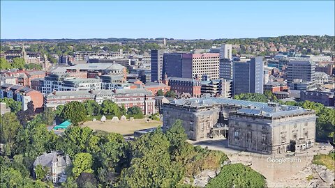 Nottingham Castle in Nottingham, England