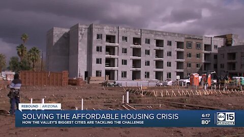 How are the Valley’s largest cities addressing the housing shortage?