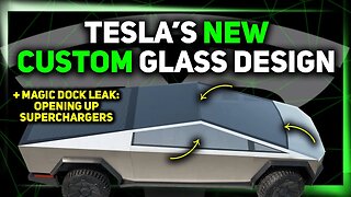 New Cybertruck Glass Design / Magic Dock Leak / Ford Job Cuts ⚡️