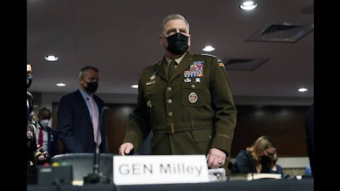 Milley denies working to undermine Trump or civilian control of the military