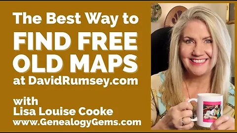 The Best Way to Find Free Old Maps at DavidRumsey.com