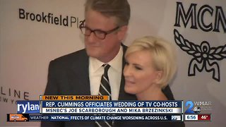 Rep. Cummings officiates MSNBC co-hosts wedding