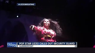 Lizzo accuses Summerfest security guard of racist act