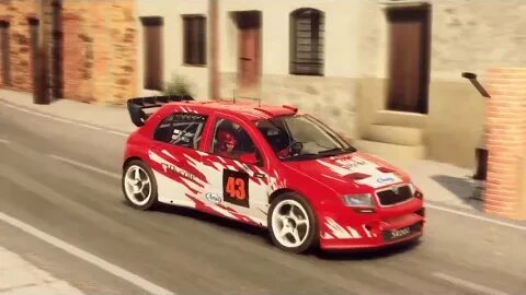 DiRT Rally 2 - Replay - Skoda Fabia 2005 at Descenso por carretera