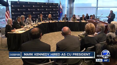 University of Colorado Board of Regents confirms Mark Kennedy as university president