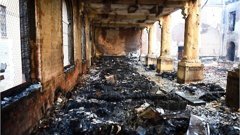 Priceless collections lost as fire destroys UCT Library and the only working windmill in the country