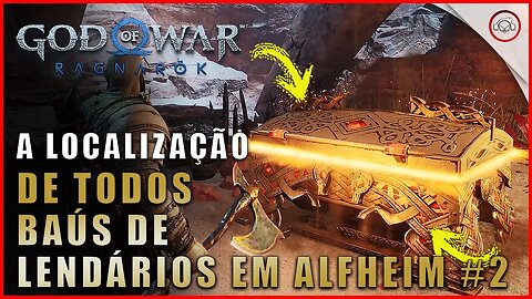 God of war Ragnarok, A localização de todos os baús lendários em Alfheim #2 | Super dica