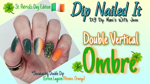 How To Do A Three Color Vertical Ombre With Dip Powder