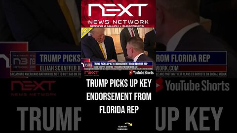 Trump Picks Up Key Endorsement from Florida Rep #shorts