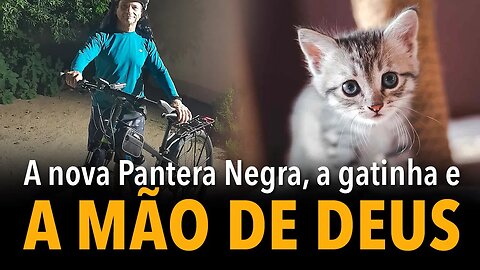 A nova Pantera Negra, a gatinha e a mão de Deus