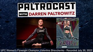 UFC's Valentina Shevchenko interview with Darren Paltrowitz