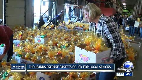 Baskets of Joy delivered to 5,280 seniors around the Denver metro area