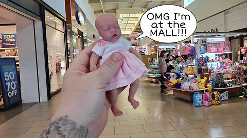 I Want To Go SHOPPING! Silicone Baby Goes Shopping| Talking Baby Doll is So Mean| nlovewithreborns..