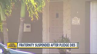 FSU Fraternity suspended after student dies at off-campus party
