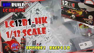 LC12B1-HK - Kit Build - LC Racing - Episode 2 - Bags C & D - Suspension Assembly