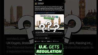 🇬🇧 UK Passes Crypto Regulations!!