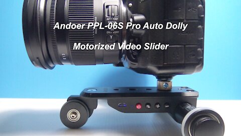 Andoer PPL-06S Auto Dolly Motorized Video Slider