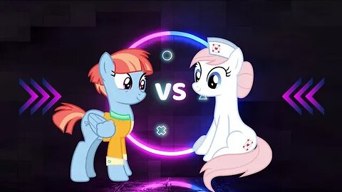Crypto battles. 2 Season: My little pony. 5 Episode: Windy Whistles vs Nurse Redheart.