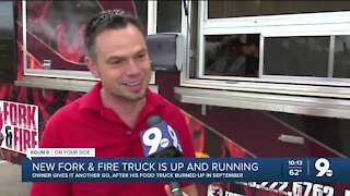 'Fork & Fire' debuts new food truck