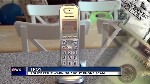 Police issue warning about phone scam