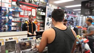 Kid steals PS4 from GameStop! MUST WATCH!!!