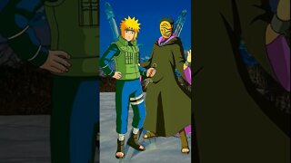 WHO IS STRONGEST?? Minato VS Obito.#shorts