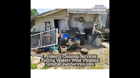 Property Yard Cleanup Falling Waters West Virginia