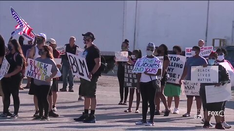 Peaceful protest held in Immokalee