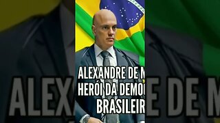 Alexandre de Moraes O herói da democracia que colocou o bolsonarismo no seu devido lugar#shorts