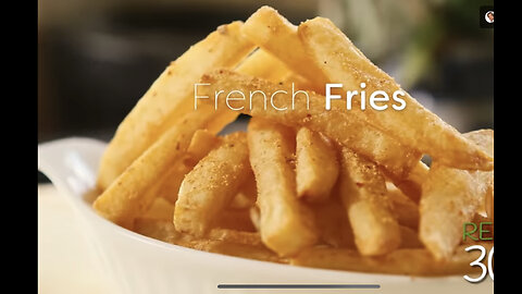 Perfect french fries like in a restaurant