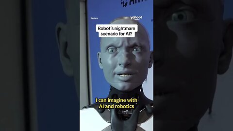 Robot describes Ai takeover 😱