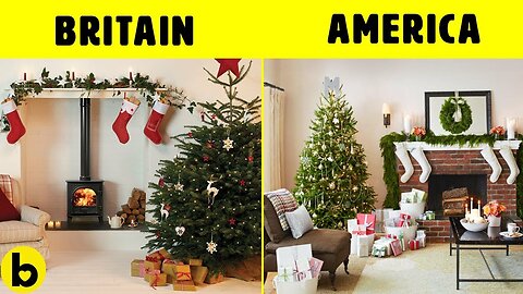 Christmas In America And In United Kingdom Is Very Different