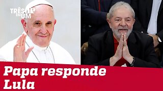 Papa Francisco responde carta enviada por Lula