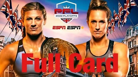 PFL 2022 9 Playoffs Full Card Prediction