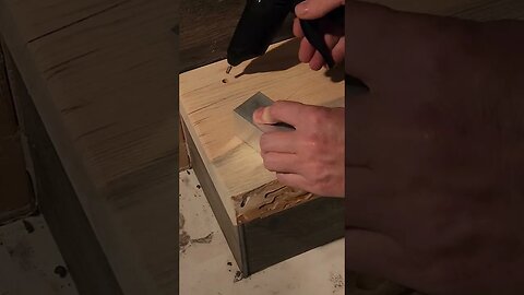 Fill Holes In Wood Like A Pro #shorts #youtubeshorts #woodworking