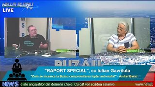 LIVE - TV NEWS BUZAU - "RAPORT SPECIAL", cu Iulian Gavriluta. "Cum se incearca la Buzau compromit…