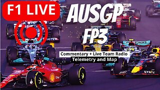 Live #ausgp fp3 | Team radio live | Live Timing and GPS Map